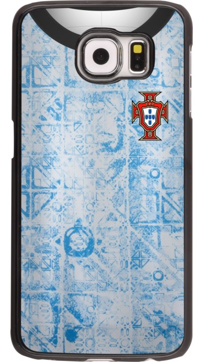 Samsung Galaxy S6 Case Hülle - Portugal Away personalisierbares Fussballtrikot