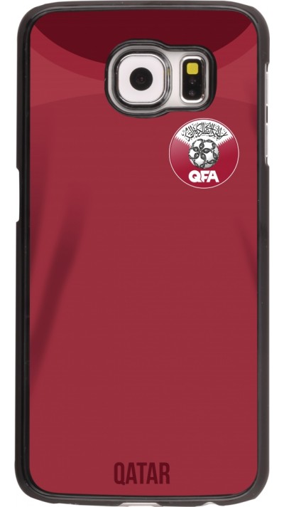 Samsung Galaxy S6 Case Hülle - Katar 2022 personalisierbares Fussballtrikot