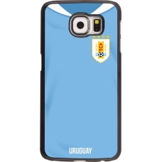 Samsung Galaxy S6 Case Hülle - Uruguay 2022 personalisierbares Fussballtrikot