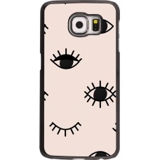 Samsung Galaxy S6 Case Hülle - Halloween 2023 I see you