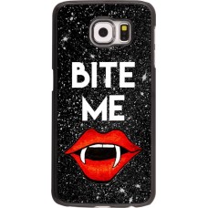 Samsung Galaxy S6 Case Hülle - Halloween 2024 bite me