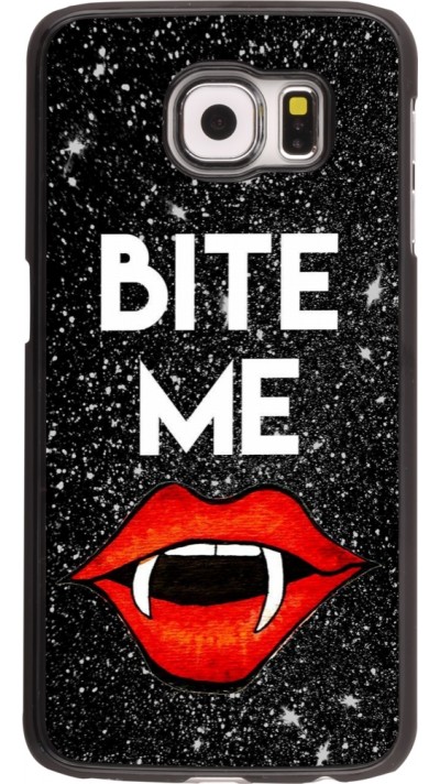 Samsung Galaxy S6 Case Hülle - Halloween 2024 bite me