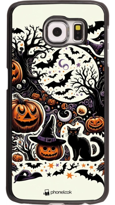 Samsung Galaxy S6 Case Hülle - Halloween 2024 Spuk