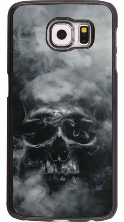 Samsung Galaxy S6 Case Hülle - Halloween 2024 smoky skull