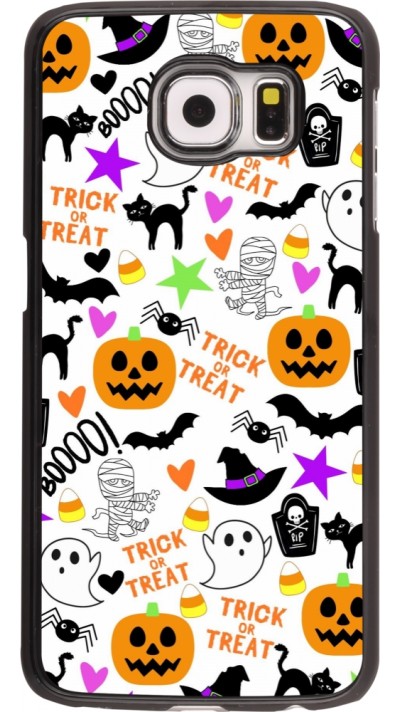 Samsung Galaxy S6 Case Hülle - Halloween 2024 trick or treat