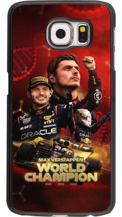 Samsung Galaxy S6 Case Hülle - Max Verstappen Champion 2023