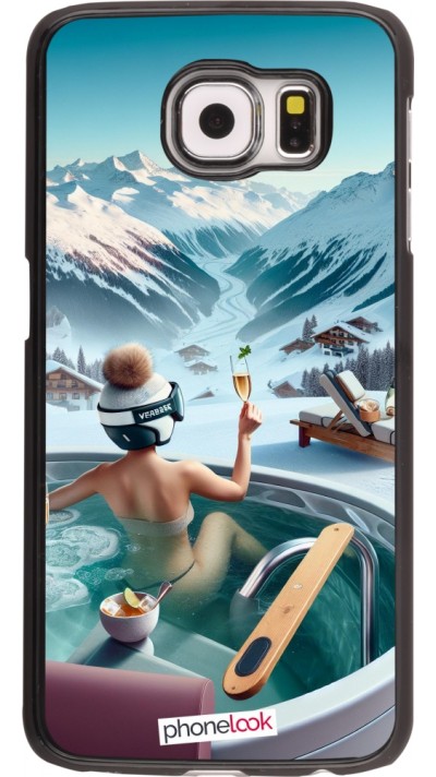 Samsung Galaxy S6 Case Hülle - Berg Glamour Whirlpool