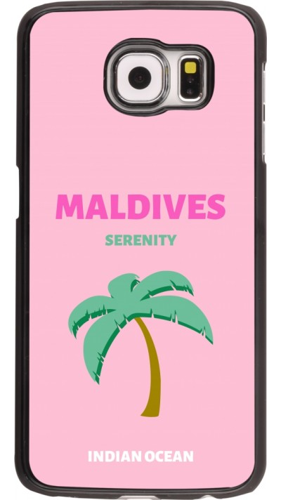 Samsung Galaxy S6 Case Hülle - Pop Summer Destination Maldives