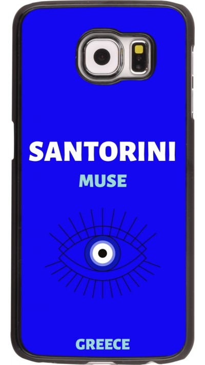 Samsung Galaxy S6 Case Hülle - Pop Summer Destination Santorini