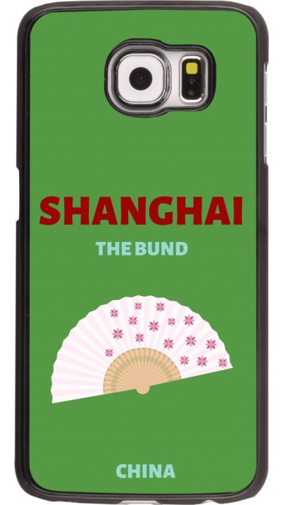 Samsung Galaxy S6 Case Hülle - Pop Summer Destination Shanghai