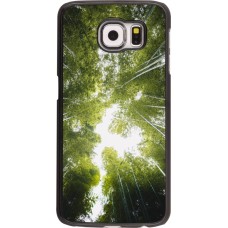 Samsung Galaxy S6 Case Hülle - Spring 23 forest blue sky