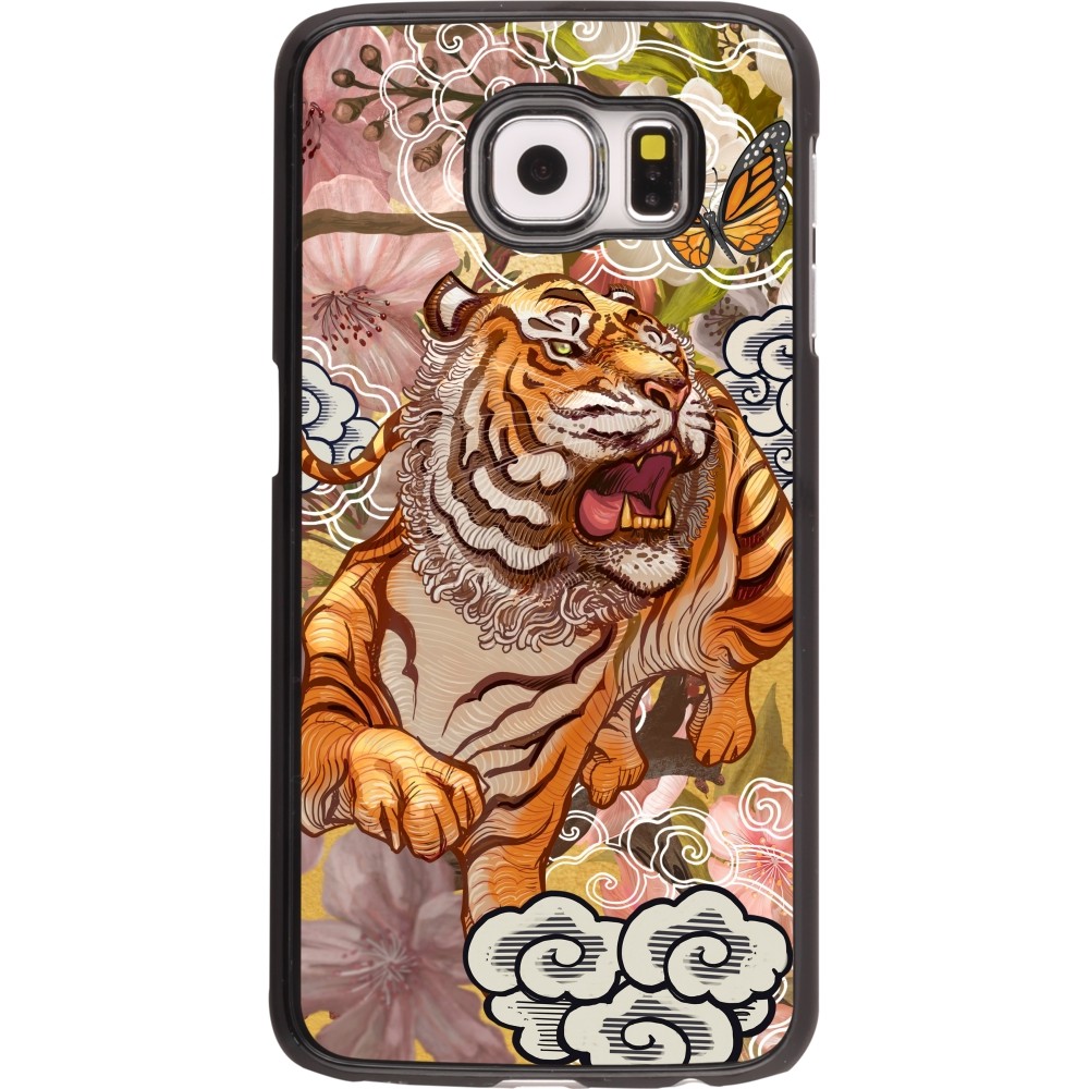 Samsung Galaxy S6 Case Hülle - Spring 23 japanese tiger