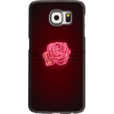 Samsung Galaxy S6 Case Hülle - Spring 23 neon rose