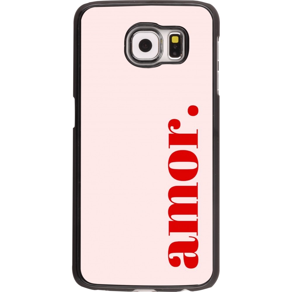 Samsung Galaxy S6 Case Hülle - Valentine 2024 amor