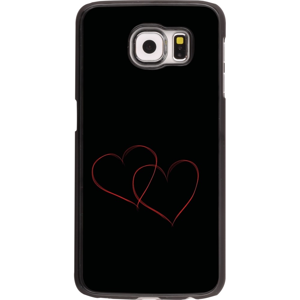 Samsung Galaxy S6 Case Hülle - Valentine 2023 attached heart