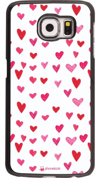 Hülle Samsung Galaxy S6 - Valentine 2022 Many pink hearts