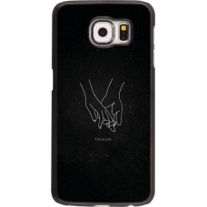 Samsung Galaxy S6 Case Hülle - Valentine 2023 hands forever