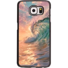 Samsung Galaxy S6 Case Hülle - Wave Sunset