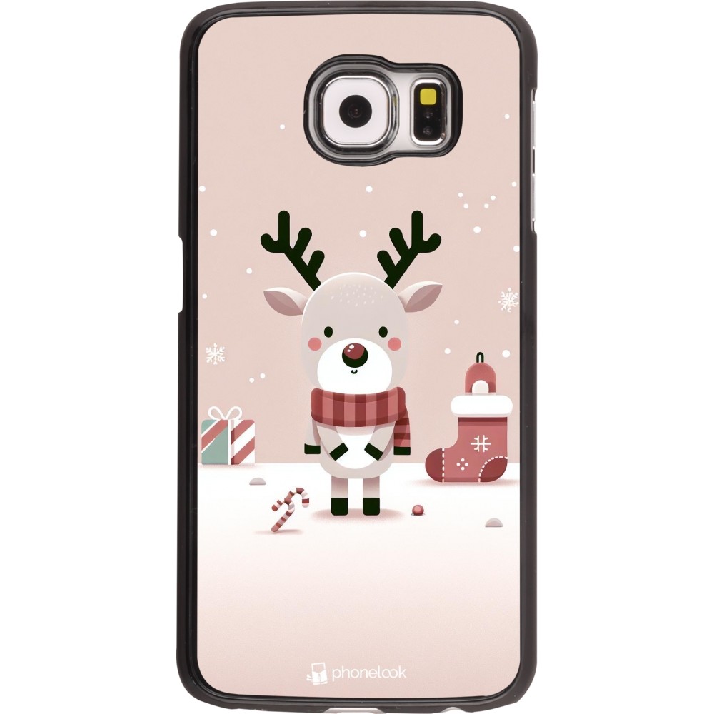 Samsung Galaxy S6 Case Hülle - Weihnachten 2023 Choupinette Rentier