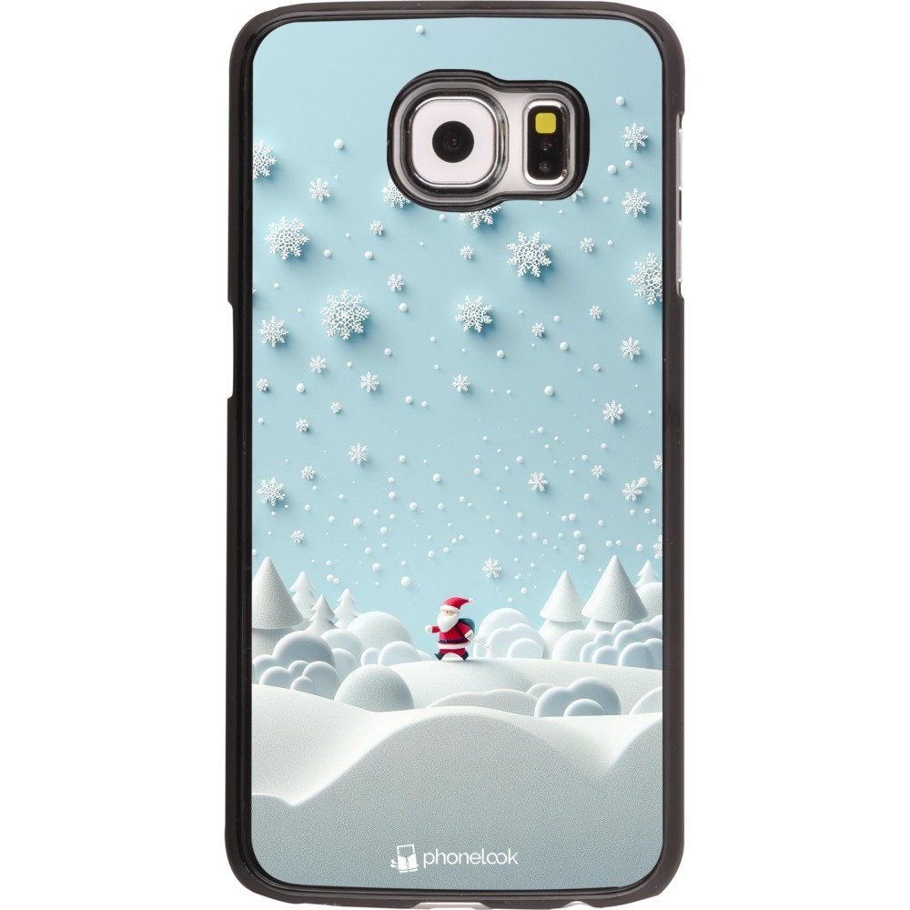 Samsung Galaxy S6 Case Hülle - Weihnachten 2023 Kleiner Vater Schneeflocke