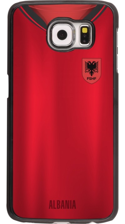 Coque Samsung Galaxy S6 edge - Maillot de football Albanie personnalisable