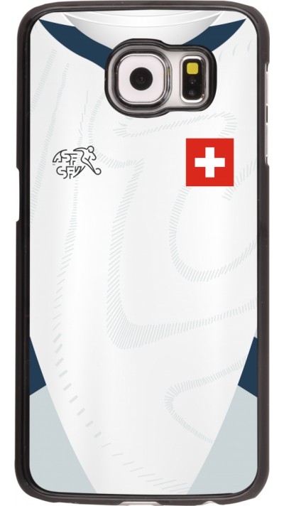 Coque Samsung Galaxy S6 edge - Maillot de football Suisse Extérieur personnalisable