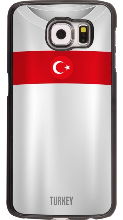 Coque Samsung Galaxy S6 edge - Maillot de football Turquie personnalisable