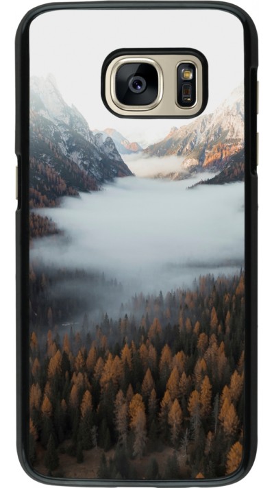 Samsung Galaxy S7 Case Hülle - Autumn 22 forest lanscape