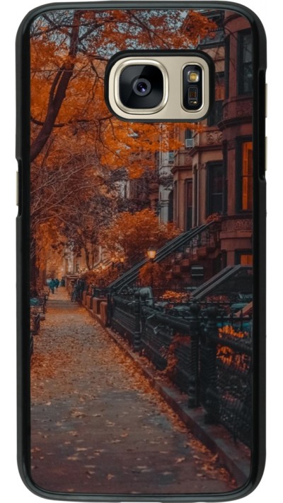 Samsung Galaxy S7 Case Hülle - Autumn 2024 city