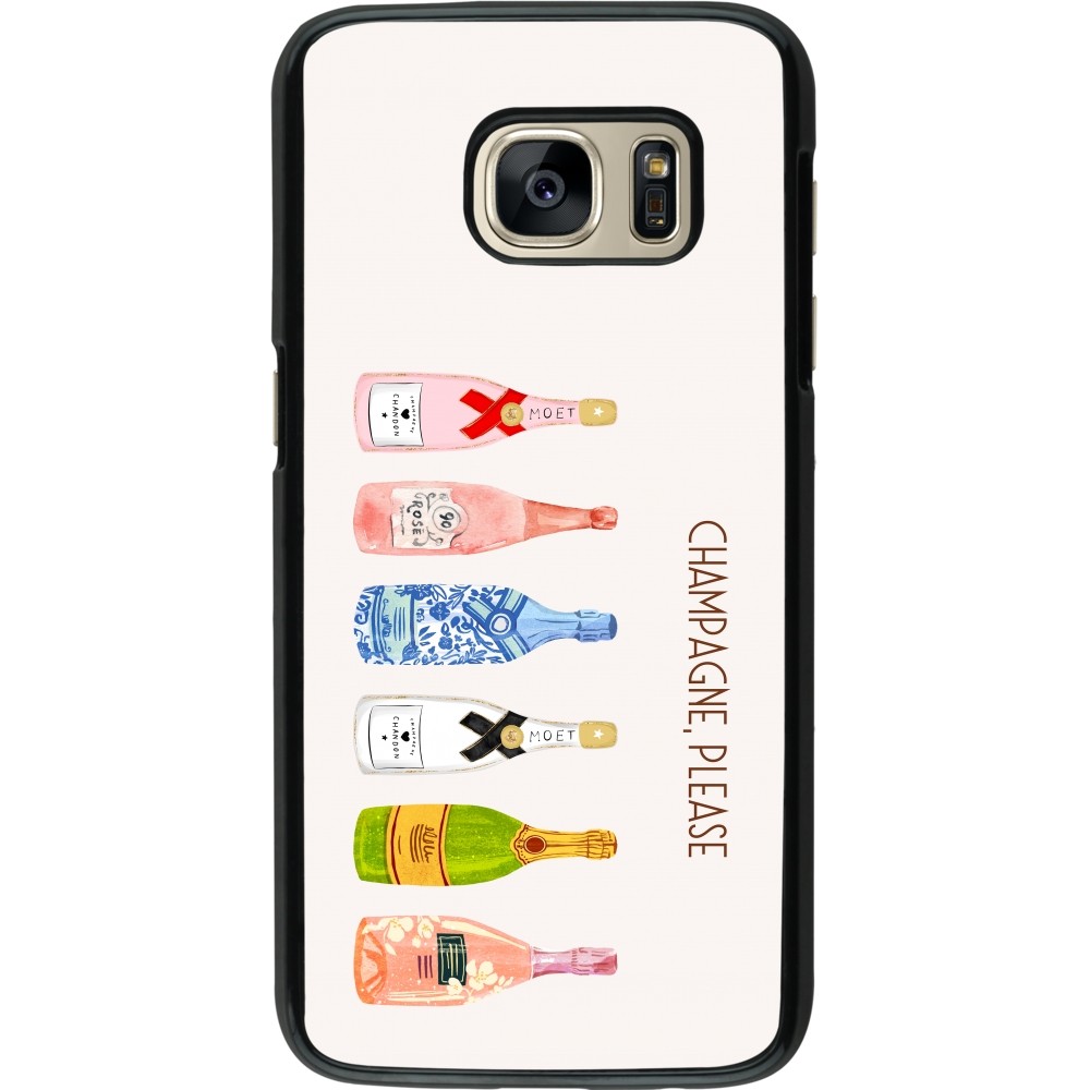 Samsung Galaxy S7 Case Hülle - Champagne Please