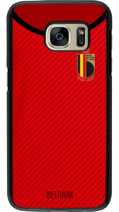 Samsung Galaxy S7 Case Hülle - Belgien 2022 personalisierbares Fußballtrikot