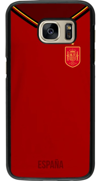 Samsung Galaxy S7 Case Hülle - Spanien 2022 personalisierbares Fußballtrikot