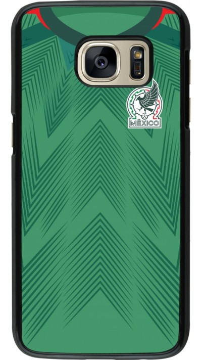 Samsung Galaxy S7 Case Hülle - Mexiko 2022 personalisierbares Fussballtrikot