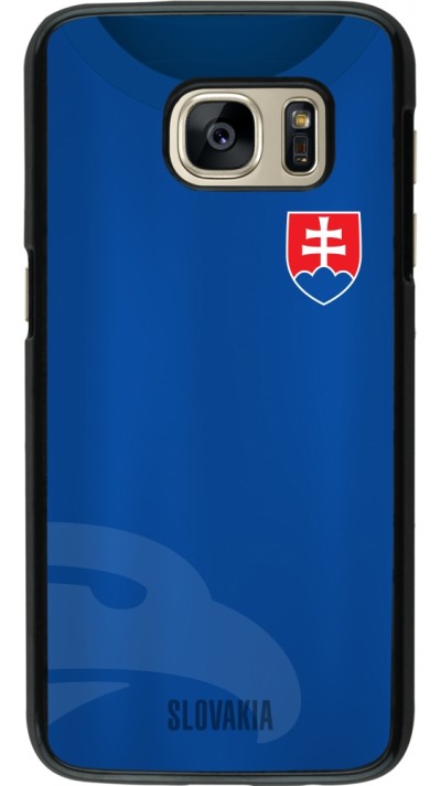 Samsung Galaxy S7 Case Hülle - Fussballtrikot Slowakei