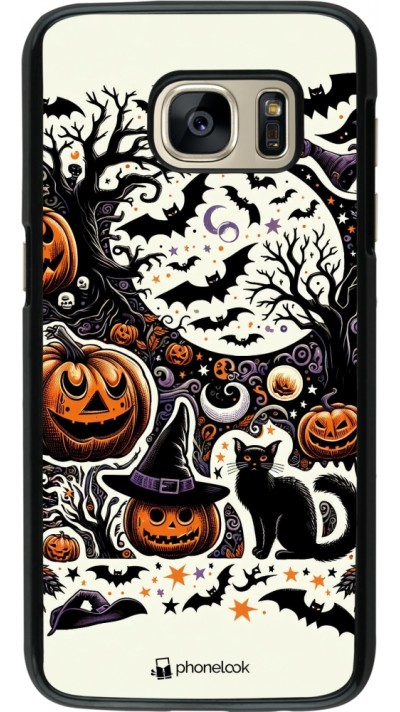 Samsung Galaxy S7 Case Hülle - Halloween 2024 Spuk