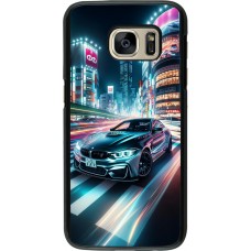 Samsung Galaxy S7 Case Hülle - BMW M4 Tokio Nacht