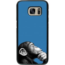 Hülle Samsung Galaxy S7 - Monkey Pop Art