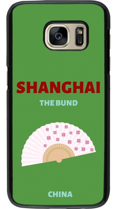 Samsung Galaxy S7 Case Hülle - Pop Summer Destination Shanghai