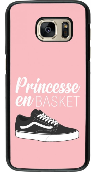 Hülle Samsung Galaxy S7 - princesse en basket