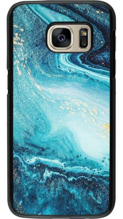 Hülle Samsung Galaxy S7 - Sea Foam Blue