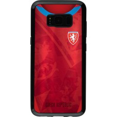 Samsung Galaxy S8 Case Hülle - Hybrid Armor schwarz Tschechische Republik personalisierbares Fussballtrikot