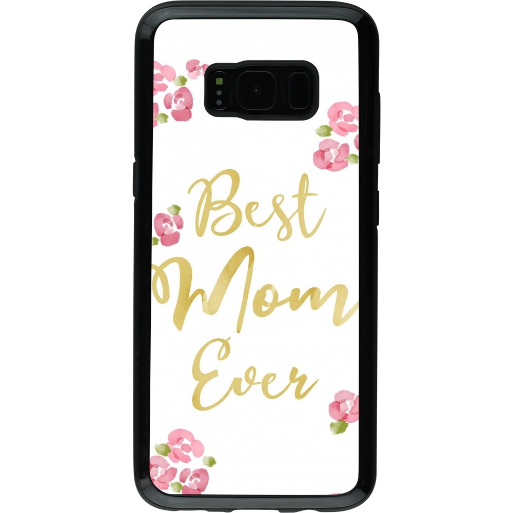 Samsung Galaxy S8 Case Hülle - Hybrid Armor schwarz Mom 2024 best Mom ever