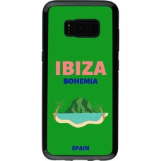 Samsung Galaxy S8 Case Hülle - Hybrid Armor schwarz Pop Summer Destination Ibiza