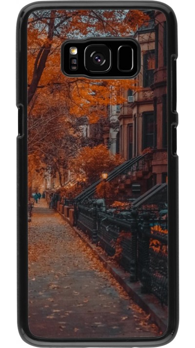 Samsung Galaxy S8 Case Hülle - Autumn 2024 city