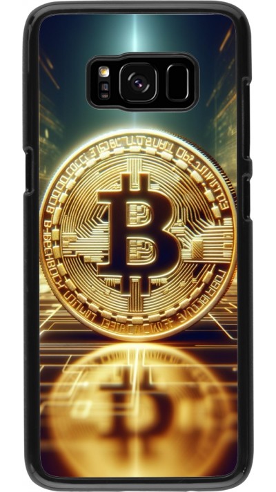 Samsung Galaxy S8 Case Hülle - Bitcoin Stehen