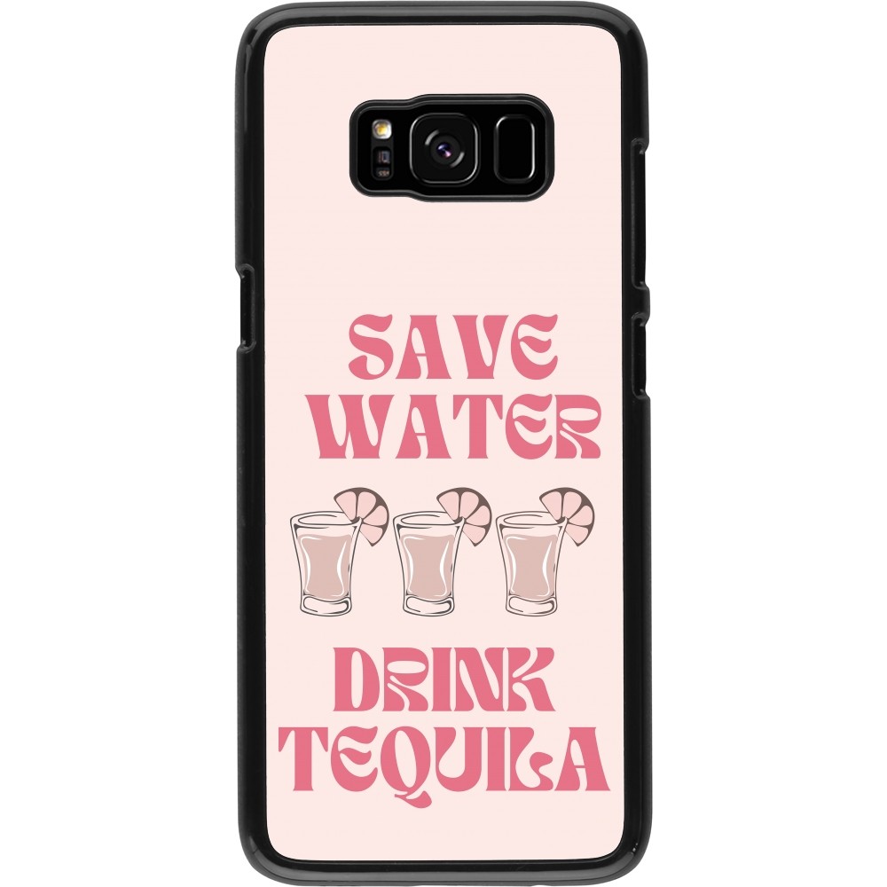 Samsung Galaxy S8 Case Hülle - Cocktail Save Water Drink Tequila