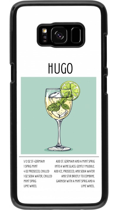 Samsung Galaxy S8 Case Hülle - Cocktail Rezept Hugo