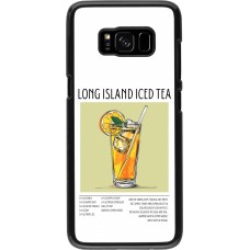 Samsung Galaxy S8 Case Hülle - Cocktail Rezept Long Island Ice Tea