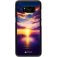 Samsung Galaxy S8 Case Hülle - Sonnenuntergang gelb violett