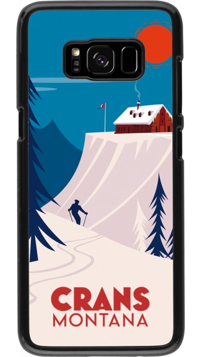 Samsung Galaxy S8 Case Hülle - Crans-Montana Cabane